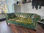 Chesterfield bank gerestaureerd ca 1860, Huis en Inrichting, Banken | Sofa's en Chaises Longues, Ophalen, Gebruikt, Victoriaans