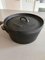 Grill Guru Dutch Oven 31cm - Gietijzer, Huis en Inrichting, Keuken | Potten en Pannen, Nieuw, Ophalen of Verzenden, Koekenpan of Braadpan