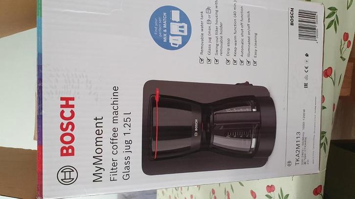 Bosch TKA2M113, Witgoed en Apparatuur, Koffiezetapparaten, Nieuw, Gemalen koffie, Ophalen of Verzenden