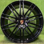 Originele 21 inch Porsche Panamera 971 Turbo black velgen, 285 mm, Banden en Velgen, Porsche, Personenwagen
