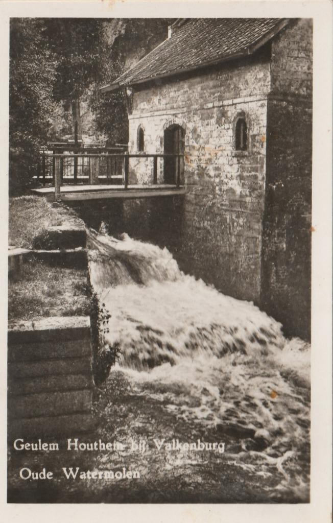 GEULHEM Oude Watermolen, Verzamelen, Ansichtkaarten | Nederland, Ongelopen, Limburg, 1920 tot 1940, Verzenden