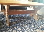 Vintage Sixties eiken salontafel, Huis en Inrichting, Tafels | Salontafels, Ophalen, Vintage jaren 60, Gebruikt, 100 tot 150 cm