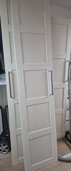 Kastdeuren Ikea Bergsbo wit 2 stuks, Huis en Inrichting, Ophalen, Gebruikt, 200 cm of meer, 50 tot 100 cm