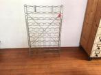 Vintage tomado wijnrek, Huis en Inrichting, Woonaccessoires | Wijnrekken, Ophalen, Gebruikt, 25 flessen of meer, Metaal