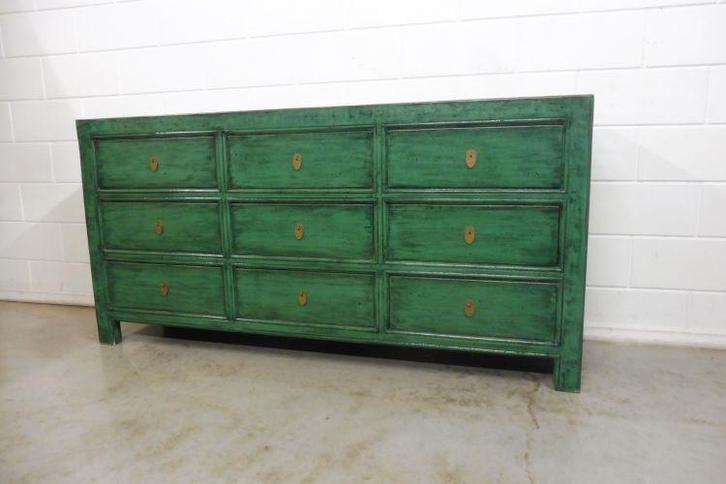 Kommode ladenkast landelijk oosters, Huis en Inrichting, Kasten | Ladekasten, Nieuw, Minder dan 100 cm, 50 tot 100 cm, 25 tot 50 cm