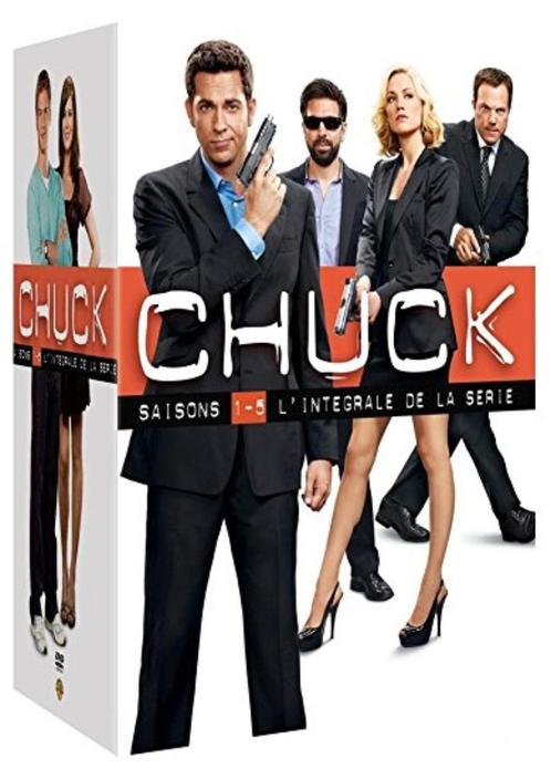 Chuck - Seasons 1-5 - The Complete Series, NIEUW in seal., Cd's en Dvd's, Dvd's | Tv en Series, Nieuw in verpakking, Overige genres