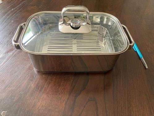 WMF vitalis stoompan ca. 3,5 liter, Huis en Inrichting, Keuken | Potten en Pannen, Nieuw, Overige typen, Rvs, Inductieplaat, Ophalen