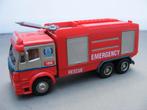 Mercedes benz truck kentoys emergency rescue, Ophalen of Verzenden, Zo goed als nieuw, Bus of Vrachtwagen