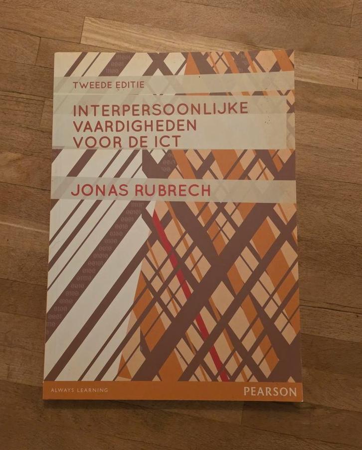 Interpersoonlijke Vaardigheden ICT - Rubrech, Boeken, Studieboeken en Cursussen, Zo goed als nieuw, HBO, Beta, Ophalen of Verzenden