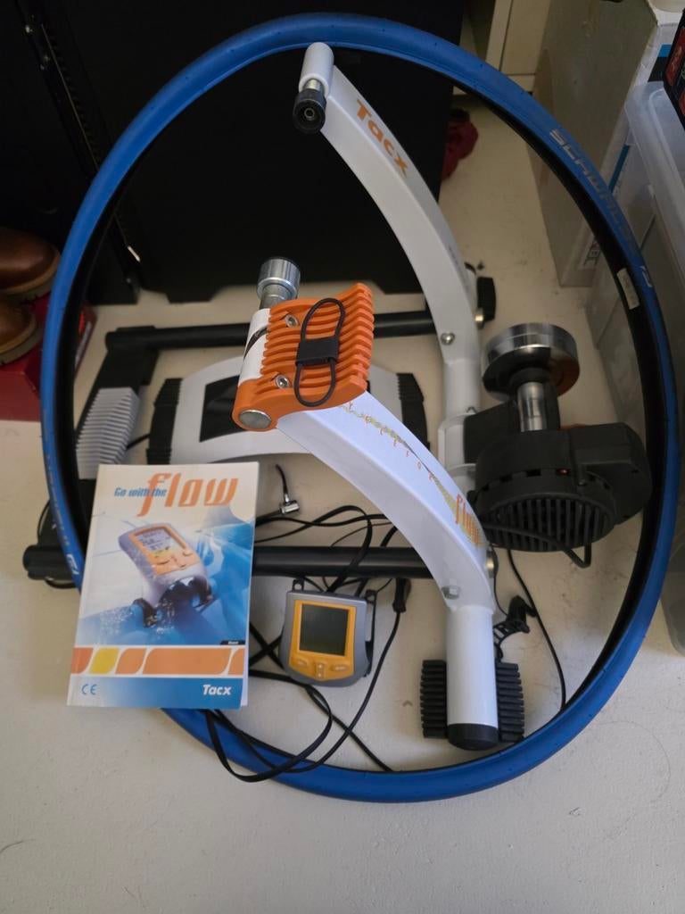 Tacx trainer set in nette staat, Ophalen, Gebruikt, Buik, Overige typen