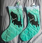 2 nieuwe takkie kerstsokken, Ophalen