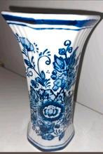 Delfts Blauwe Vaas Handgeschilderd, Antiek en Kunst, Ophalen
