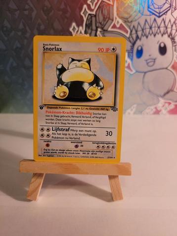 Snorlax #27/64 Pokémon Jungle NL 1st Edition beschikbaar voor biedingen