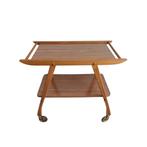Vintage serveerwagen, bijzettafel, Huis en Inrichting, Tafels | Sidetables, Ophalen, Gebruikt, Onbekend, Onbekend