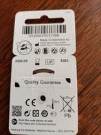 Hoor apparaat batterijen 10 pakjes (60 stuks), Ophalen