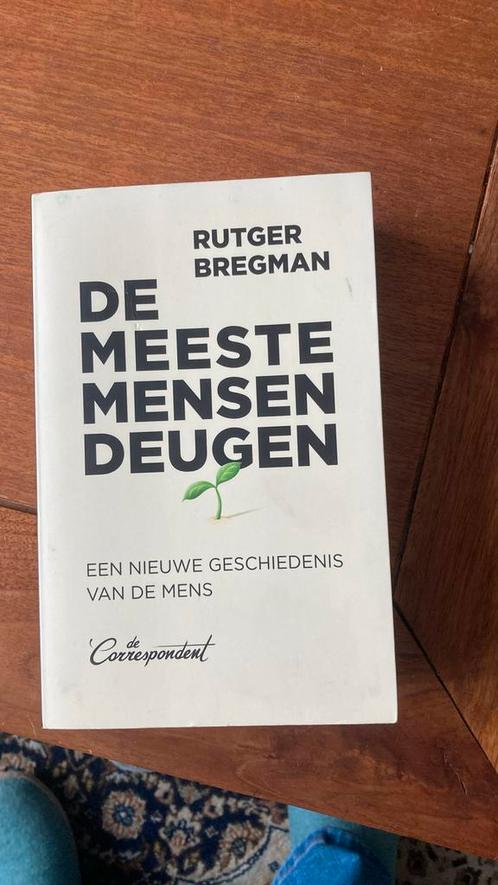 Rutger Bregman - De meeste mensen deugen, Boeken, Overige Boeken, Zo goed als nieuw, Ophalen of Verzenden