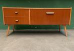 Mini dressoir / TV meubel vintage retro kast audio ladekast, Ophalen, Gebruikt, 100 tot 150 cm, Onbekend