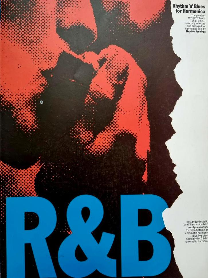 R&B Harmonica - Nieuwstaat - Zeldzaam!, Muziek en Instrumenten, Bladmuziek, Zo goed als nieuw, Les of Cursus, Blues, Mondharmonica