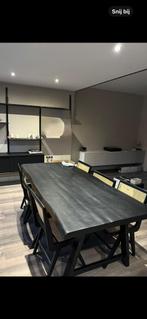 Eettafel, Huis en Inrichting, Tafels | Eettafels, Ophalen, 200 cm of meer, 50 tot 100 cm, Zo goed als nieuw