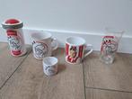 Ajax mok, drinkbeker en glazen te koop!, Ophalen of Verzenden, Zo goed als nieuw, Ajax, Overige typen