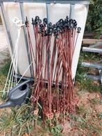 Metalen prikpaaltjes 48  bruine + 6 witte, Dieren en Toebehoren, Stalling en Weidegang, Weidegang