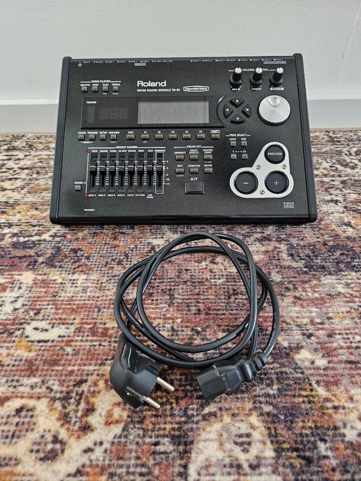 Roland TD-30 Drum Module | Elektronisch Drumstel | TD30 TD, Muziek en Instrumenten, Instrumenten | Onderdelen, Gebruikt, Drums of Percussie