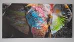 canvas schilderij print poster Olifant, Huis en Inrichting, Woonaccessoires | Schilderijen, Tekeningen en Foto's, Ophalen, 50 tot 75 cm