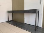 IKEA sidetable grijs gelakt Besta Burs, Huis en Inrichting, Tafels | Sidetables, Ophalen, Zo goed als nieuw, 150 tot 200 cm, Modern
