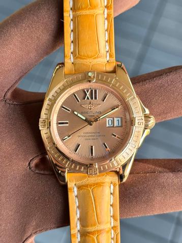 Breitling Cockpit 41mm 18K RoséGoud 18/500!(H49350) ‘08 Full beschikbaar voor biedingen