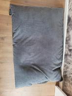 Zitzak rib velours antraciet lebel, Huis en Inrichting, Ophalen, Zo goed als nieuw, Grijs, Zitzak