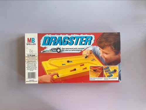 Dragster (Vintage, 1976), Hobby en Vrije tijd, Gezelschapsspellen | Overige, Gebruikt, Een of twee spelers, Ophalen of Verzenden