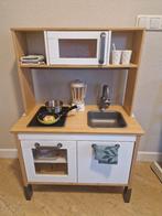 Houten speelgoedkeuken met veel accessoires (beschrijving), Ophalen, Gebruikt, Hout, Speelkeuken