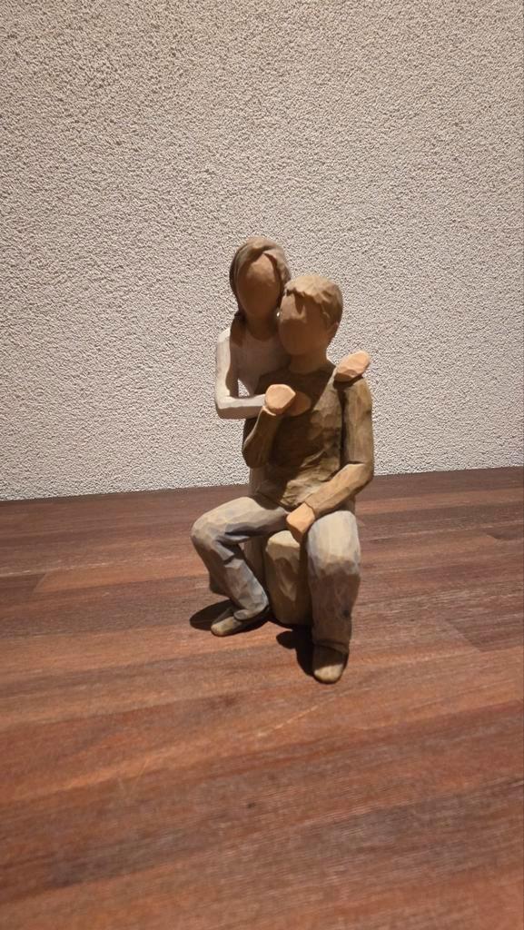 Willow Tree You and Me Beeldje - Als Nieuw, Verzamelen, Beelden en Beeldjes, Zo goed als nieuw, Ophalen of Verzenden