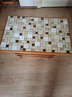 Vintage bijzet tafel, Huis en Inrichting, Tafels | Bijzettafels, Ophalen, Minder dan 45 cm, Minder dan 55 cm, Gebruikt