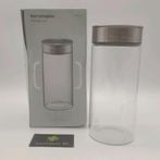 SILBERTHAL glazen voorraadbus 1,3L - nieuw - bieden, Ophalen of Verzenden, Nieuw
