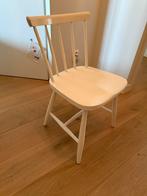 Witte houten stoel, Huis en Inrichting, Ophalen, Wit, Zo goed als nieuw, Eén