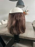 Flip-in Haar Echt Haar Bruin, Sieraden, Tassen en Uiterlijk, Uiterlijk | Haarverzorging, Ophalen of Verzenden, Zo goed als nieuw