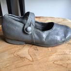 Brocant tinnen kinderschoentjes 15 cm,tinnen schoen, Ophalen