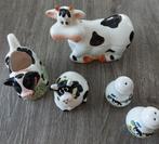 Enkele onderdelen van een servies met koeienprint/koeienvorm, Ophalen of Verzenden, Porselein, Overige stijlen, Overige typen