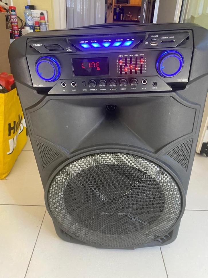 Draagbare luidsprekers Manta SPK5023, Audio, Tv en Foto, Luidsprekers, Gebruikt, Overige typen, 120 watt of meer, Overige merken