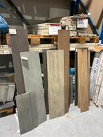 Te koop opruiming  div partij houtlook tegels, Doe-het-zelf en Verbouw, Tegels, Ophalen, 60 cm of meer, Keramiek, Nieuw
