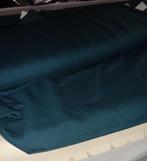 NIEUW Turquoise degelijke kwaliteit stoffen ca. 5 meter 45%, Wol, Overige kleuren, 120 cm of meer, Ophalen of Verzenden