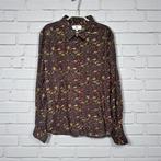 MKT Studio Blouse Maat 40 Zwart Multikleur Panter Print, Kleding | Dames, Maat 38/40 (M), Verzenden, Zwart, T