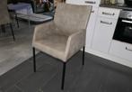 Eetkamerstoelen, Huis en Inrichting, Stoelen, Ophalen, Gebruikt, Leer, Vier