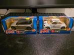 Bburago Street Fire Mini Cooper & VW New Beetle, Hobby en Vrije tijd, Modelauto's | 1:43, Ophalen of Verzenden, Zo goed als nieuw