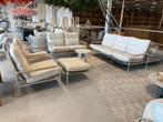David loungeset champagne Tierra Outdoor, Tuin en Terras, Ophalen, Zo goed als nieuw