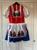 Tulpenmeisje Dames Jurk Carnaval Mt: S / 36 Rood wit blauw, Carnaval, Ophalen of Verzenden, Zo goed als nieuw, Kleding