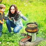 Draagbare Barbecue - Bbq - Camping Grill, Tuin en Terras, Houtskoolbarbecues, Nieuw, Verzenden