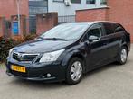 Toyota Avensis Wagon 1.8 VVTi Business| AUTOMAAT| NAVI| NAP, Auto's, Euro 5, Zwart, 4 cilinders, Origineel Nederlands