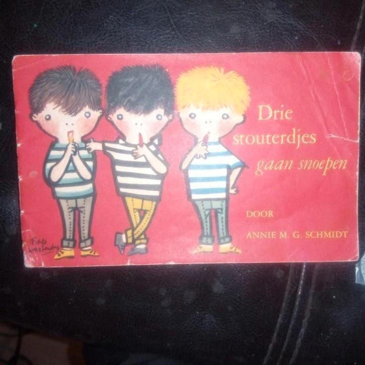 Drie Stouterdjes Gaan Snoepen - Annie M.G. Schmidt, Boeken, Prentenboeken en Plaatjesalbums, Gelezen, Ophalen of Verzenden